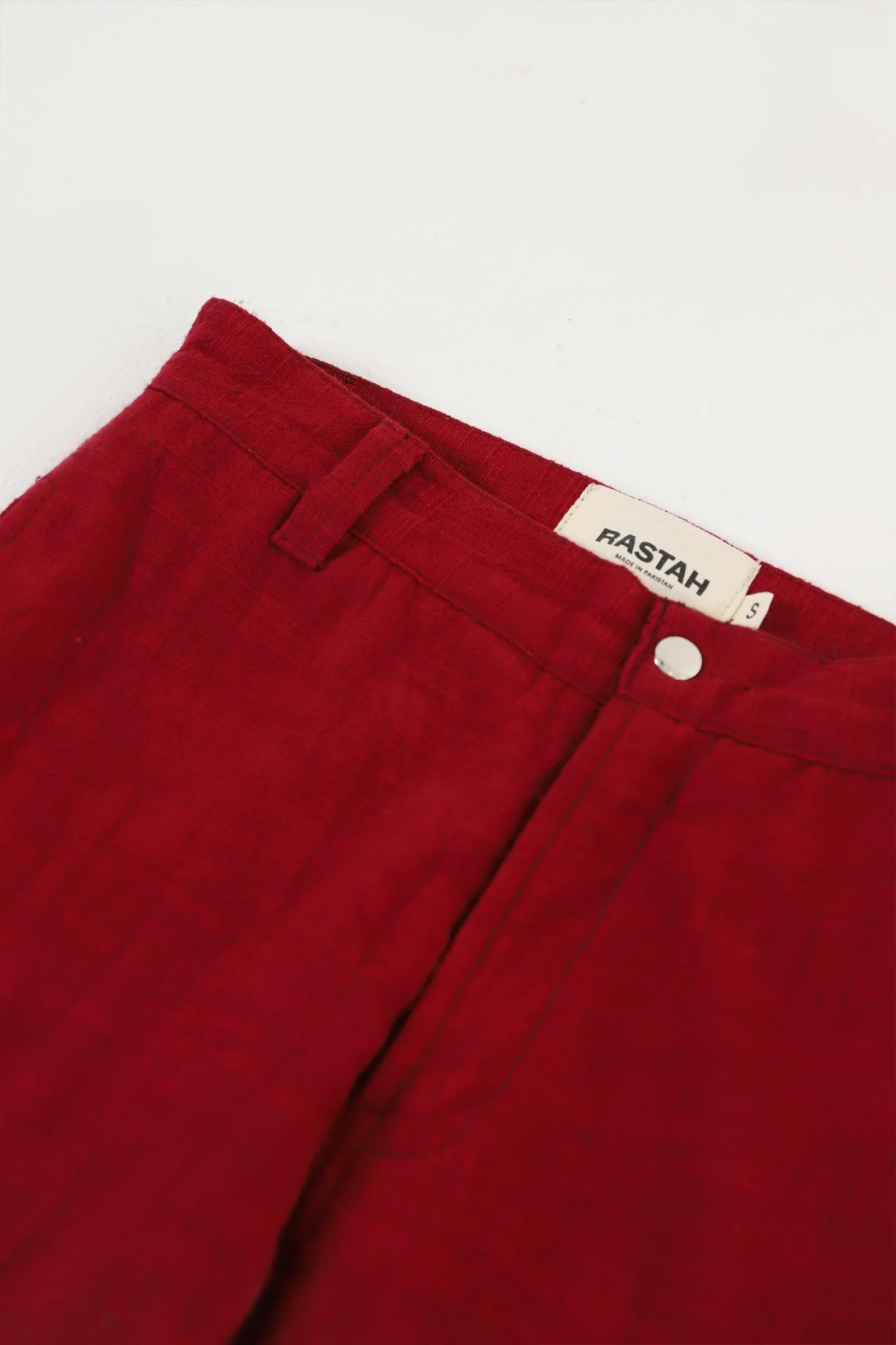RED LADIES KHADDAR PANT