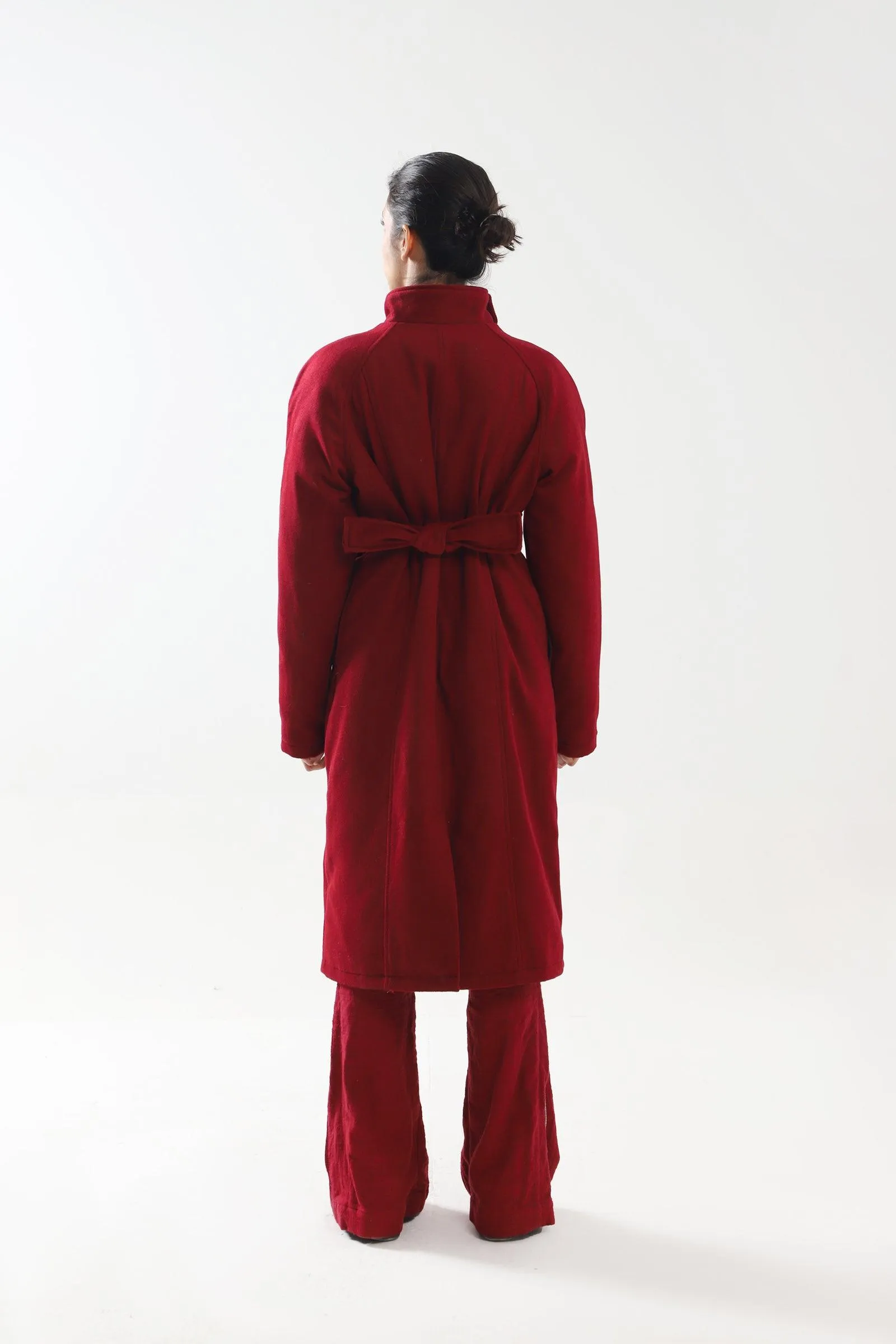 RED LADIES KHADDAR PANT
