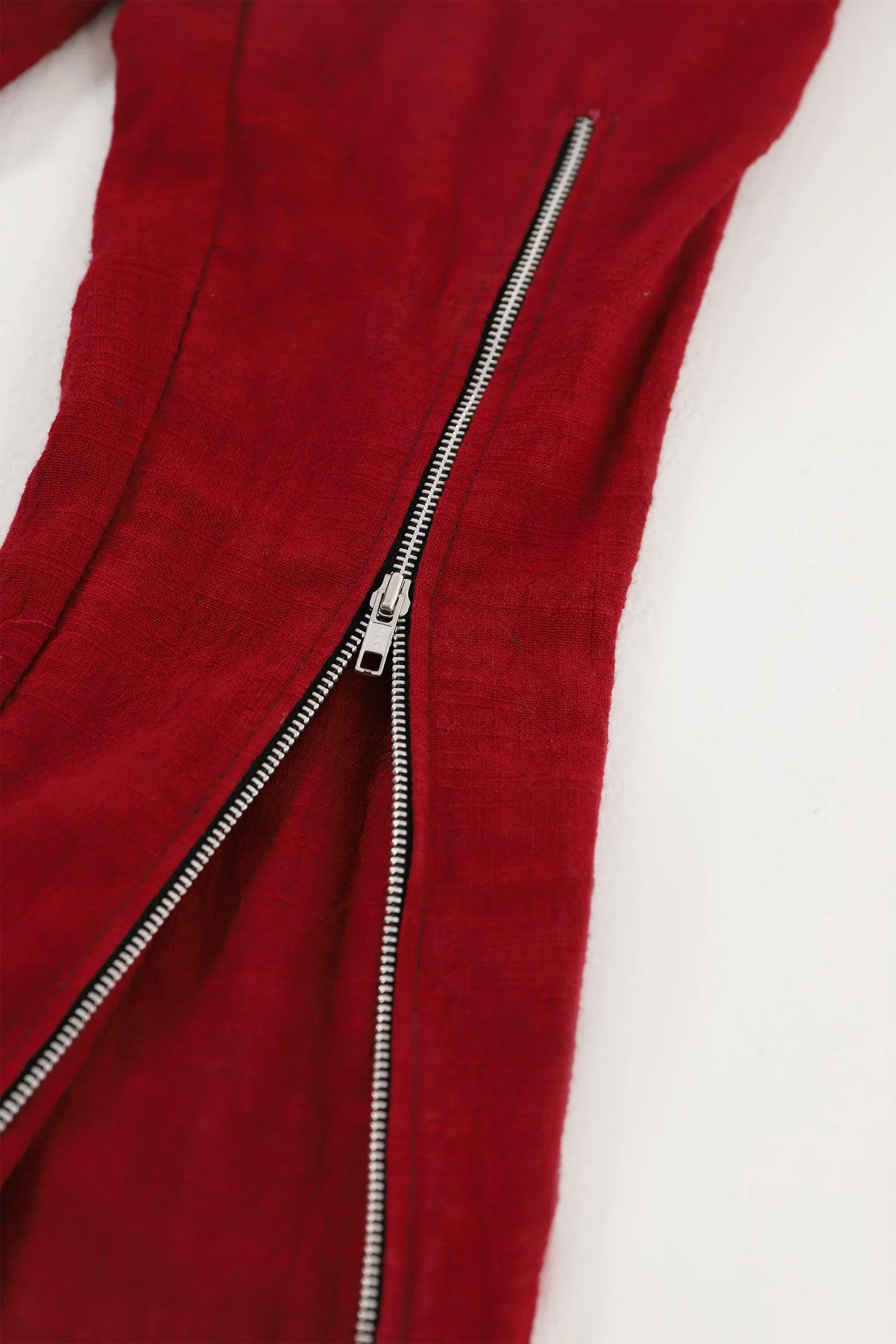 RED LADIES KHADDAR PANT