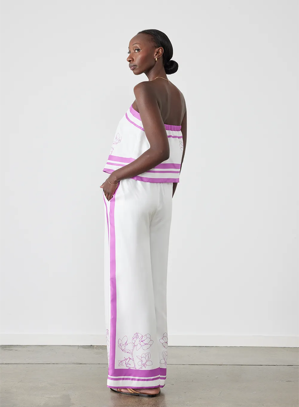 Sienna Silk Palazzo Pant