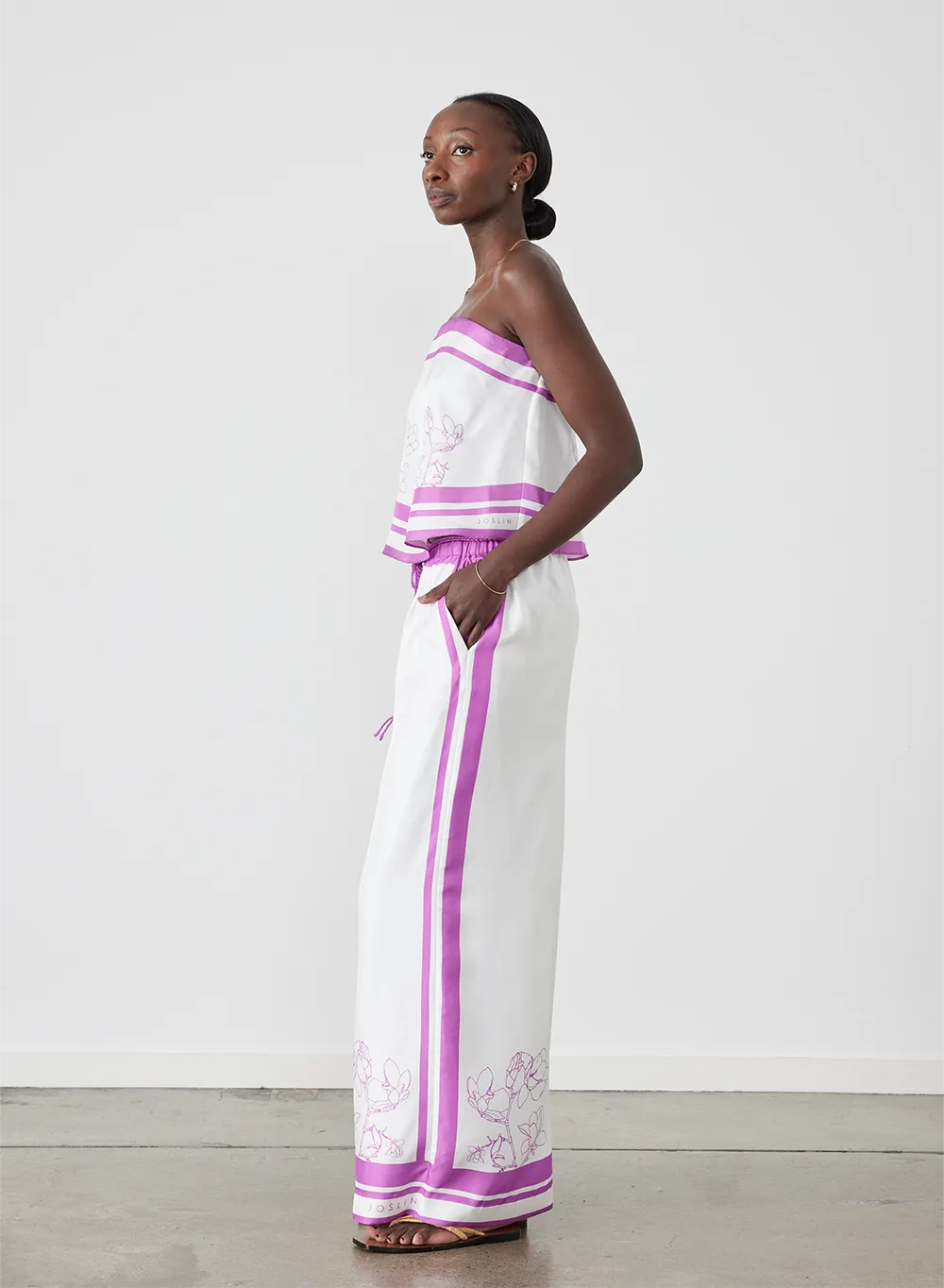 Sienna Silk Palazzo Pant