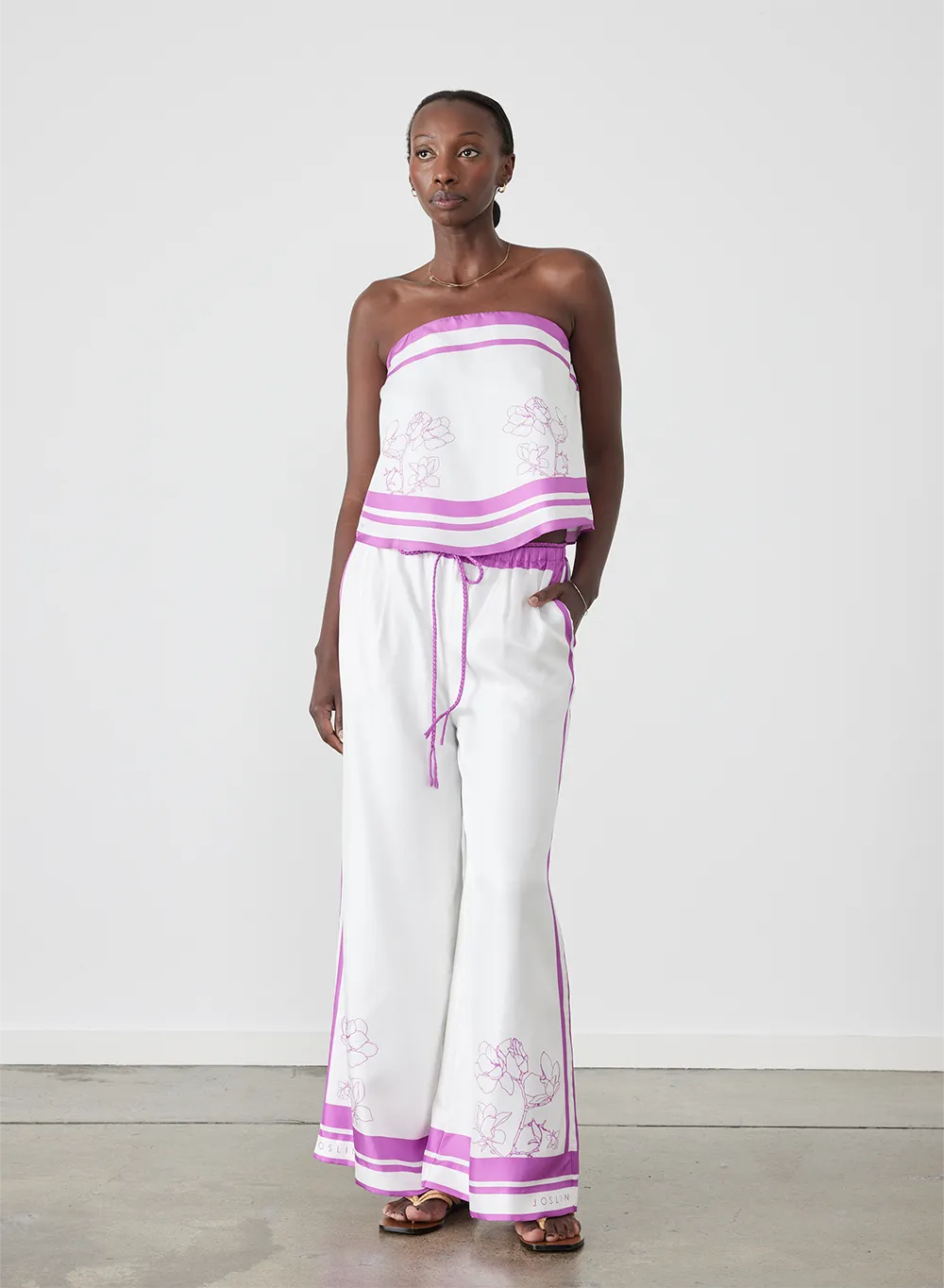 Sienna Silk Palazzo Pant