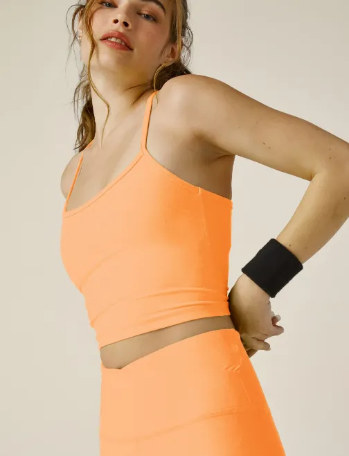 Spacedye Slim Racerback Crop Tank