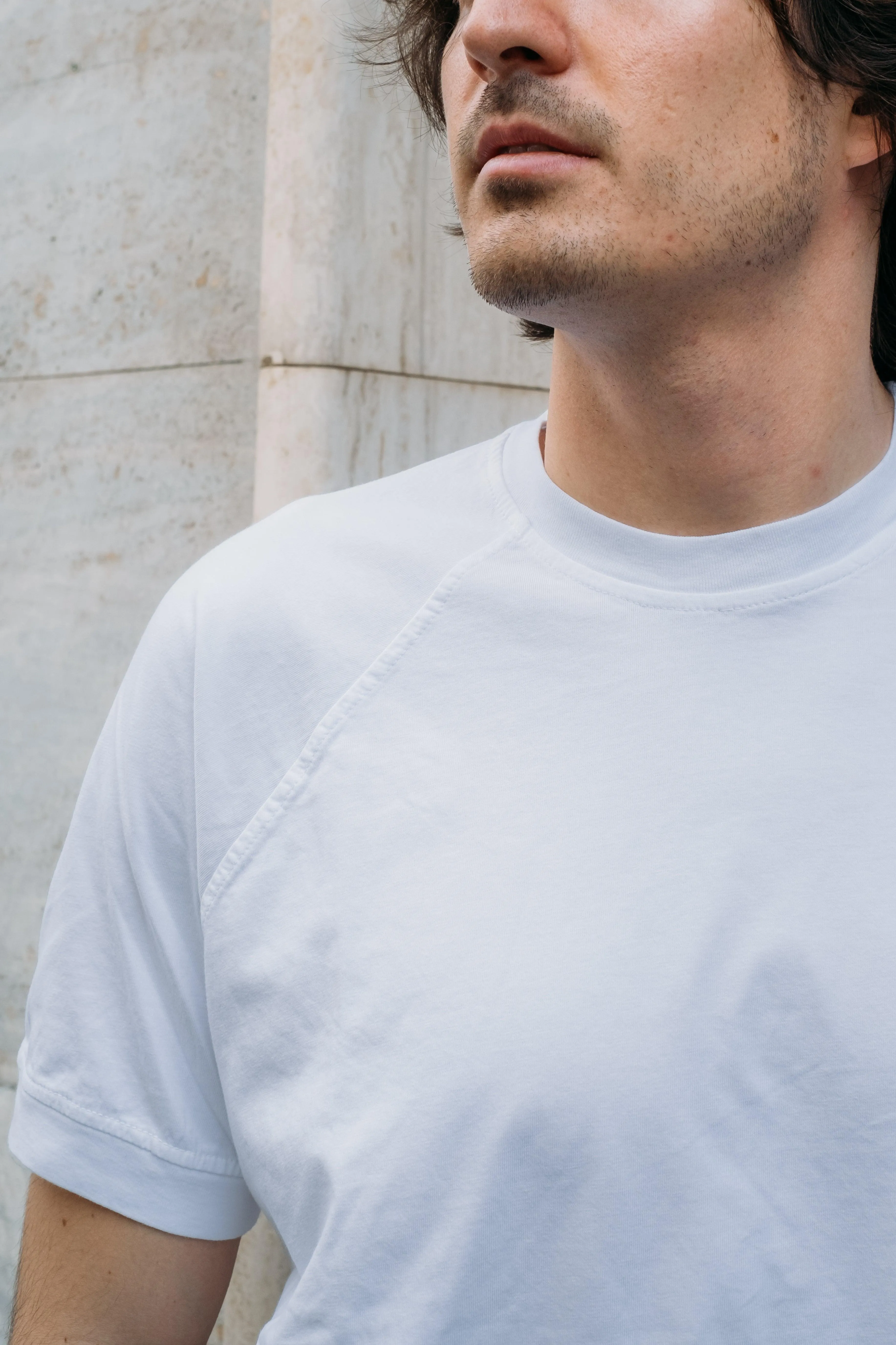 T-shirt America Bianco