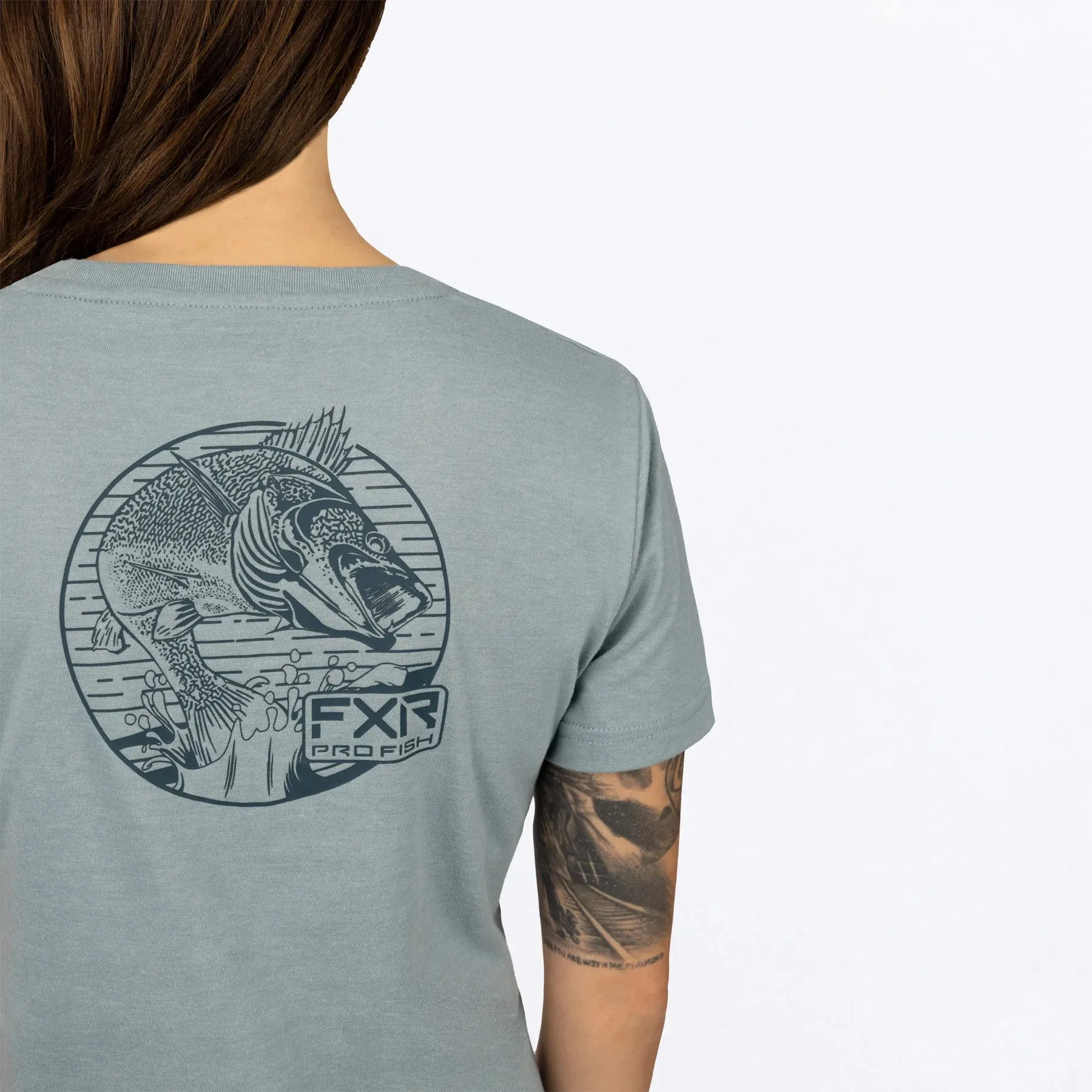 T-Shirt - FXR Women's Walleye Premium Short Sleeve, 232229