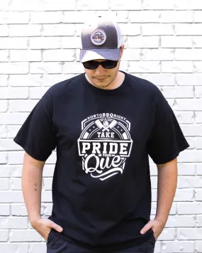 Take Pride Black T-Shirt and H2Q Grey Hat