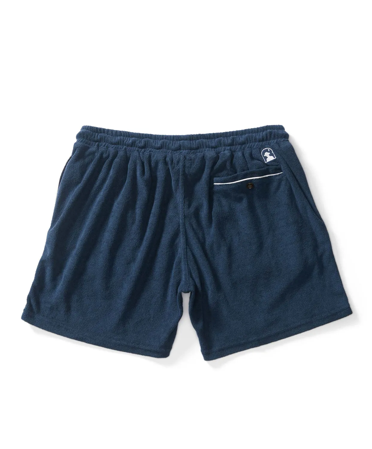 The Gaucho Terry Cloth Shorts - Vintage Navy