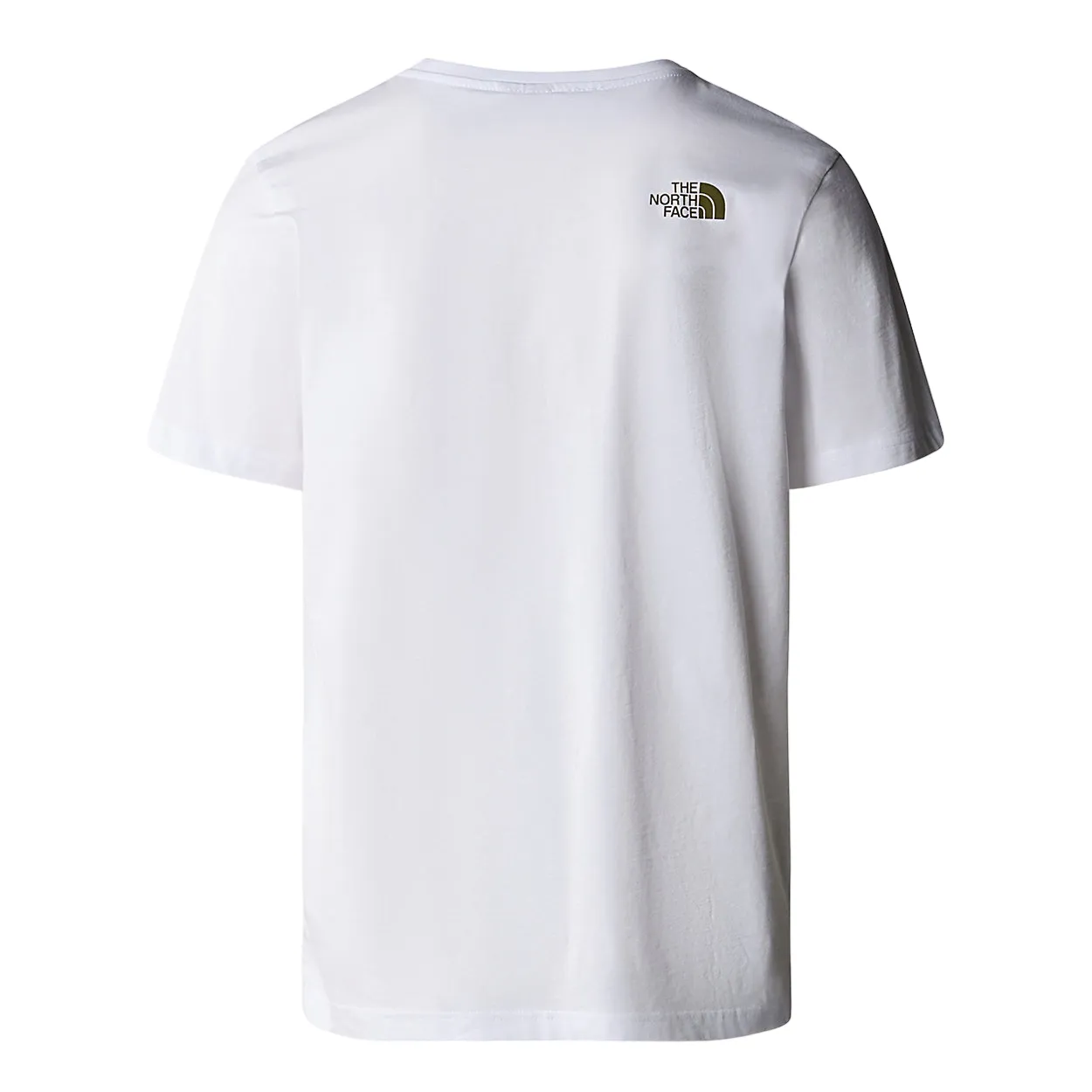 The North Face maglietta manica corta da uomo Rust 2 NF0A87NWFN41 bianco
