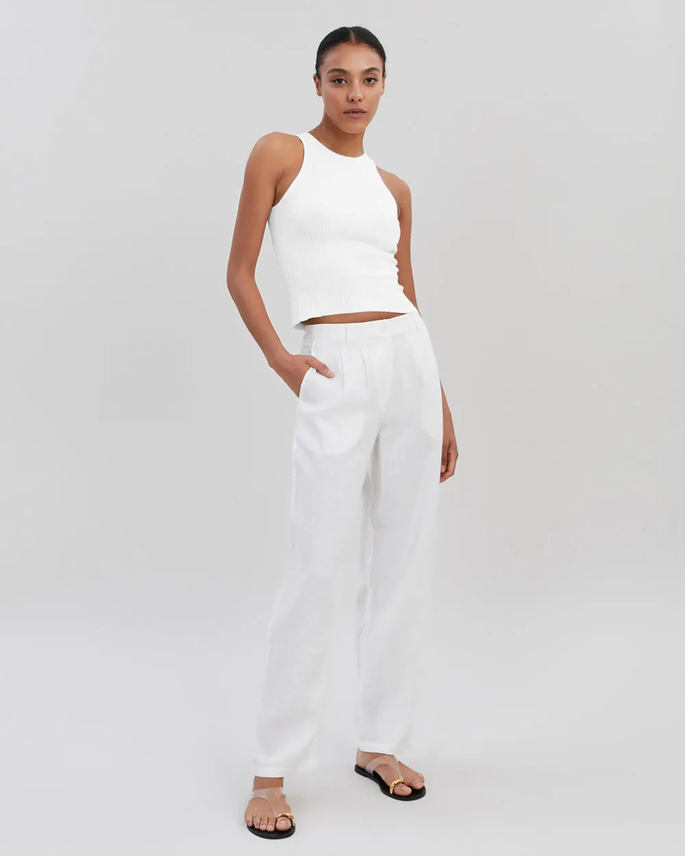 The Taline Linen Pant