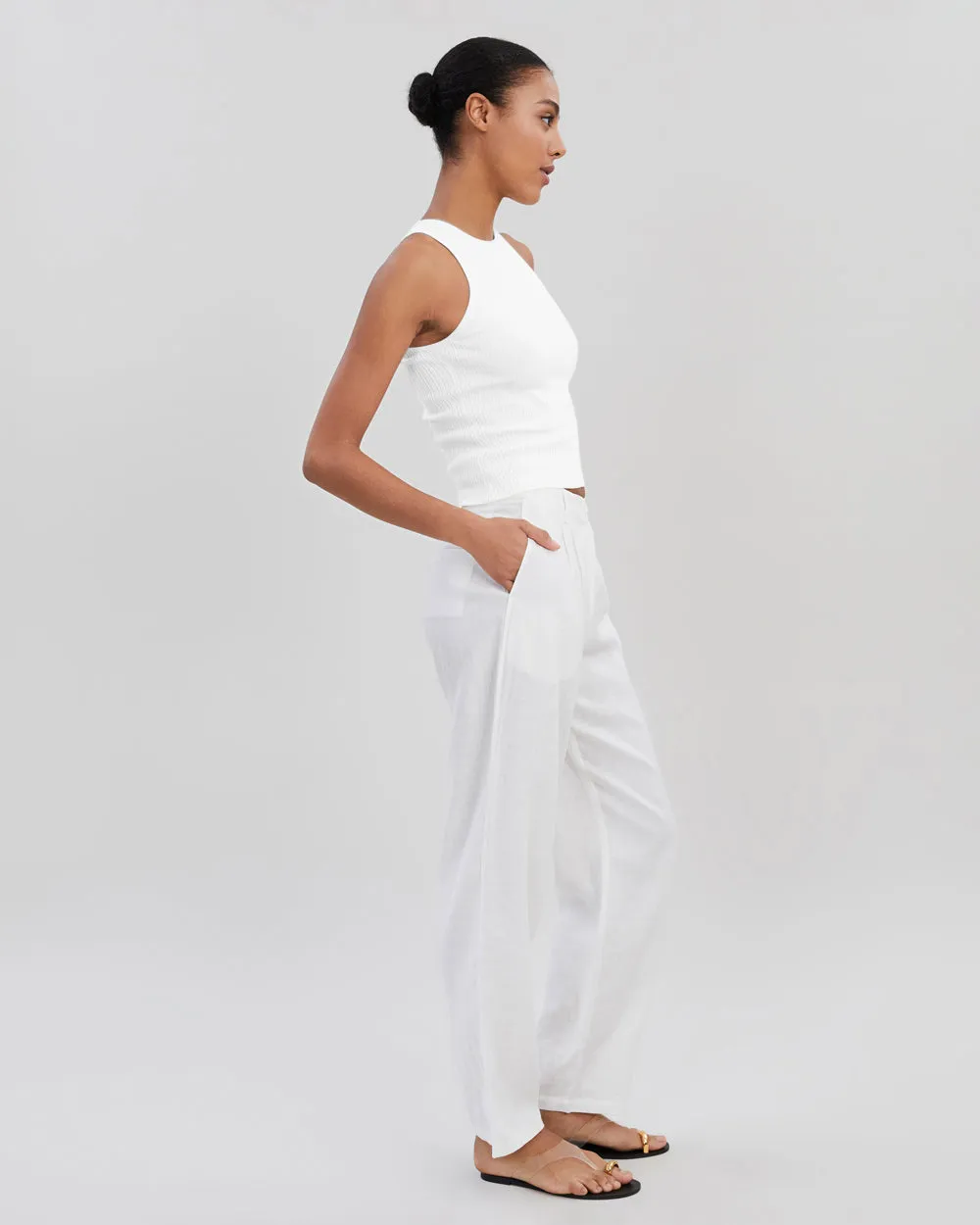 The Taline Linen Pant
