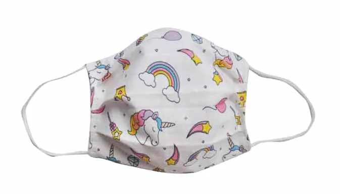 Unicorn Fabric Face Mask (Adult)