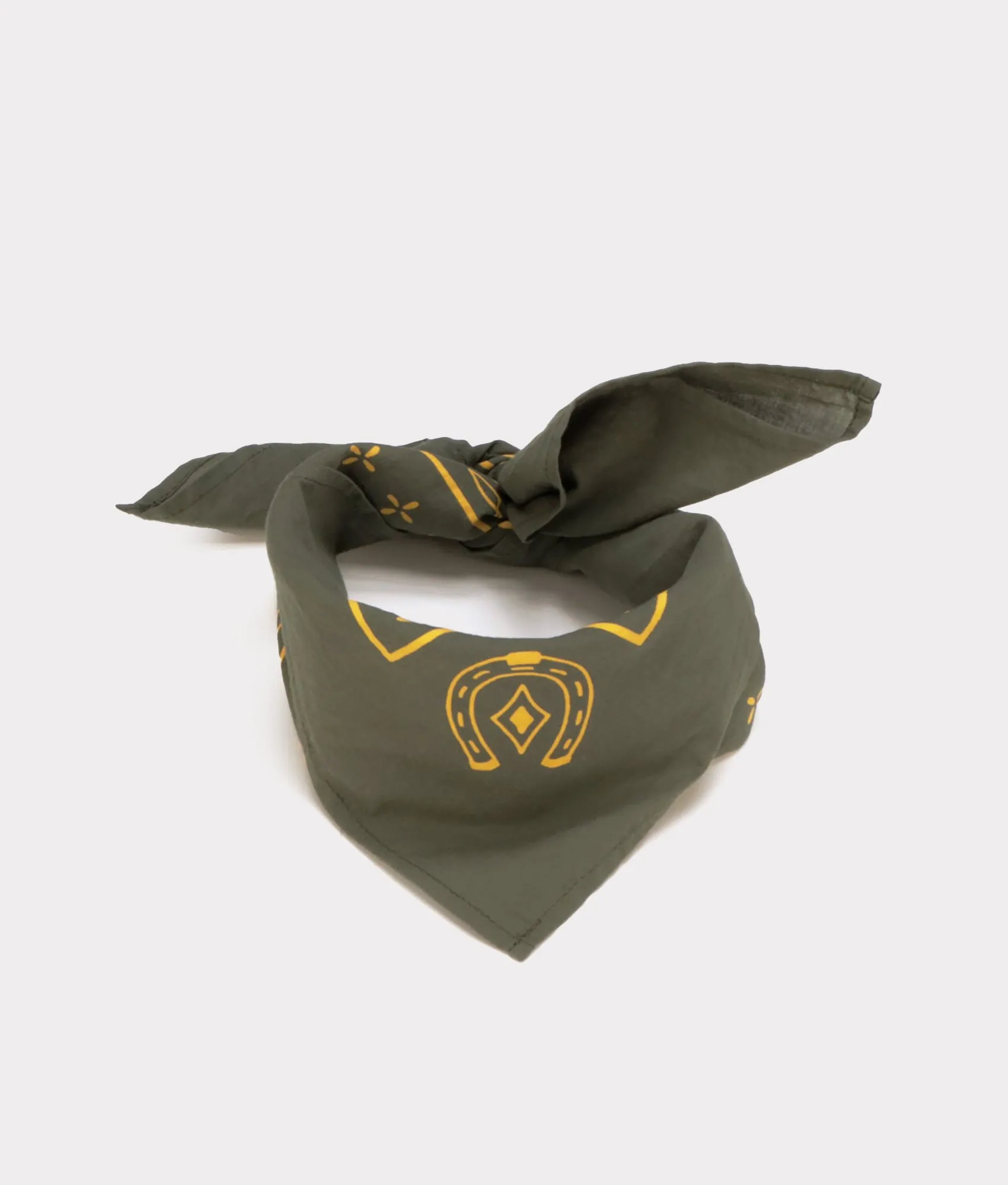 Western Bandana :: Olive