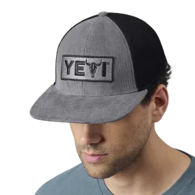 Yeti Steer Flat Brim Hat Grey
