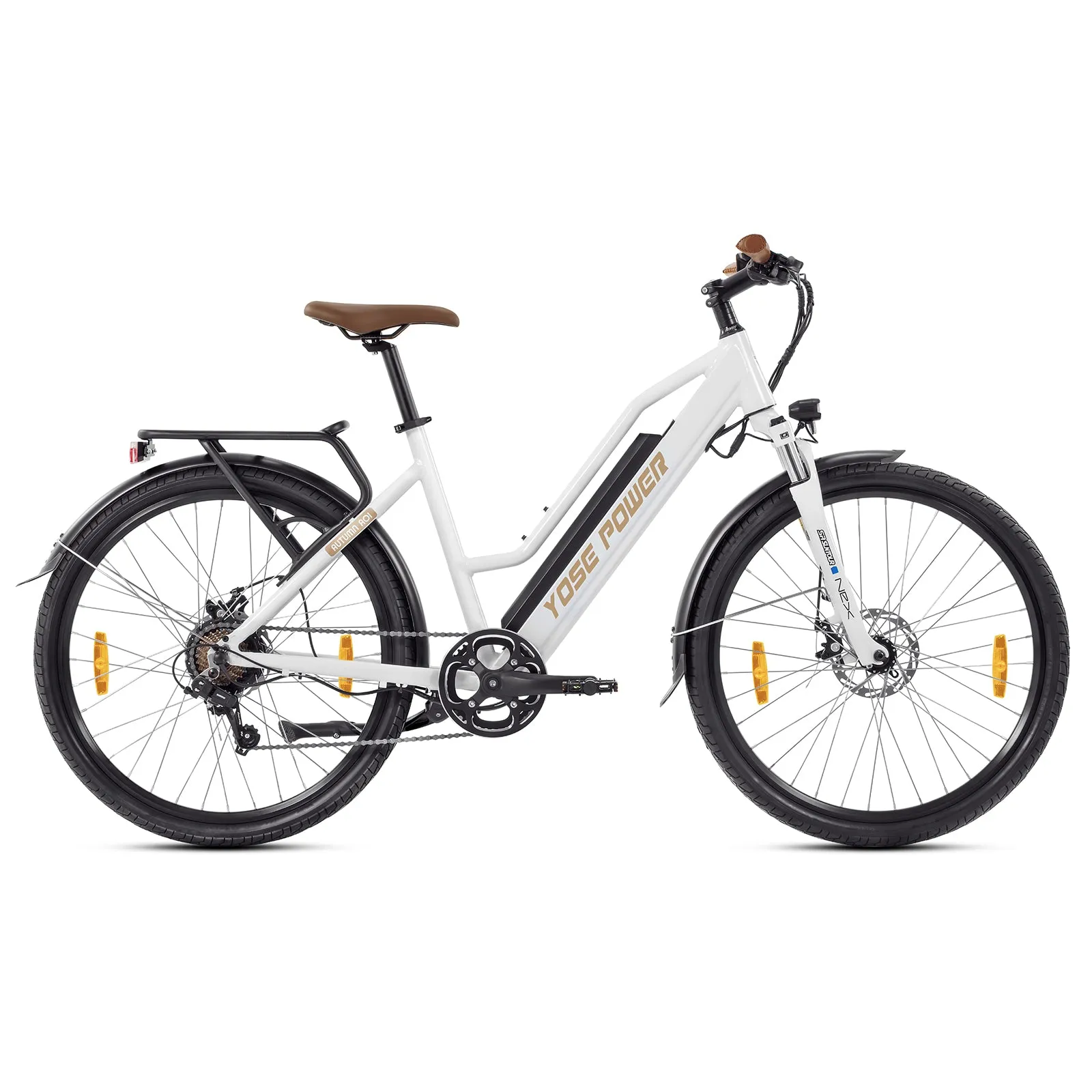 Yose Power City E-Bike with Speed Sensor Autumn A01