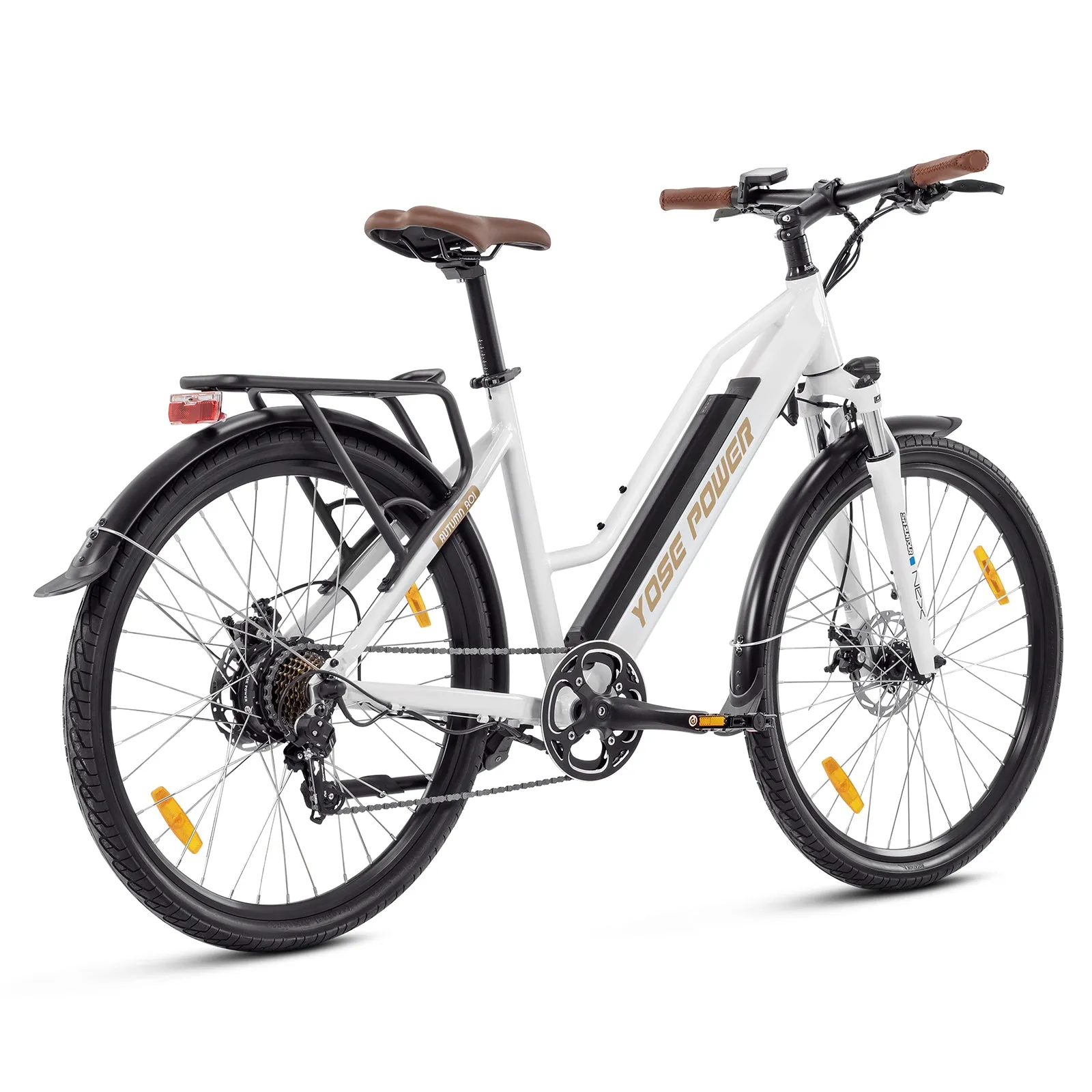 Yose Power City E-Bike with Speed Sensor Autumn A01